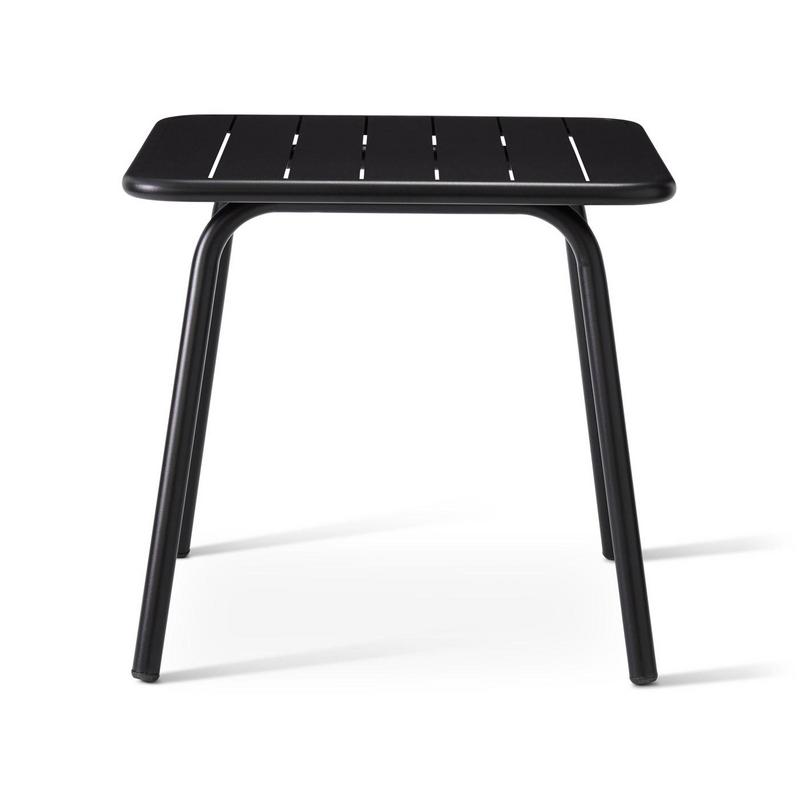 Rio Black Aluminium Table 4 Seater 800x800 - main image