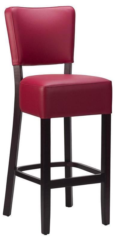 Charlie High Chair - Faux Leather With Wenge Frame - main image