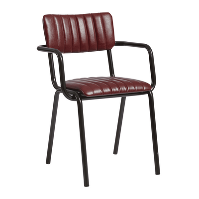 Stacey Stacking Armchair - Red