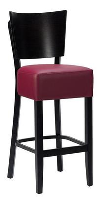 Charlie VB Highchair - Wine With Walnut Frame