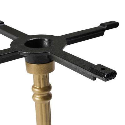 Bistro Gold Cast Iron Table Base - thumbnail image 3