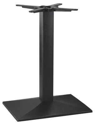 Pyramid  Single Rectangular Table Base - Black - thumbnail image 1