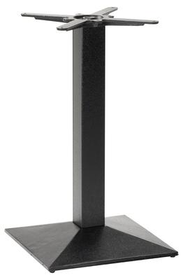 Pyramid Square Table Base - Black - thumbnail image 2