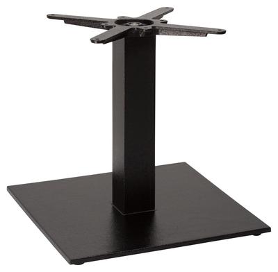 Flat Black Large Square Table Base - Black - thumbnail image 2