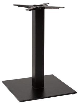 Flat Black Large Square Table Base - Black - thumbnail image 1