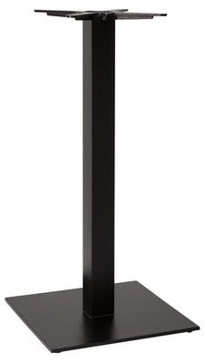 Flat Black Large Square Table Base - Black - thumbnail image 3