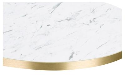 Egger F204 ST9 White Carrara Marble / Gold ABS - thumbnail image 1