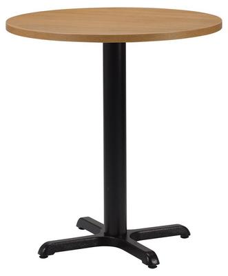 Round , Natural Lancaster Oak/ Matching ABS, Cross Small (Dining Height) - thumbnail image 1