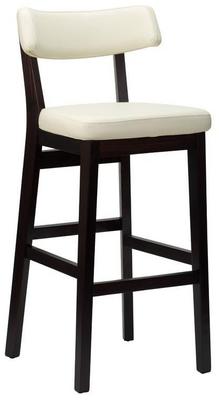 Sara Highchair - Faux Leather With Wenge Frame - thumbnail image 1