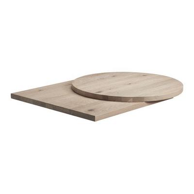 Rustic Solid Oak - Extra White  - thumbnail image 1