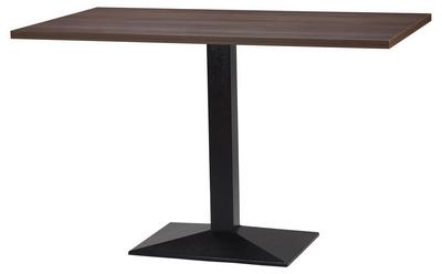 1200mm x 700mm , Tobacco Pacific Walnut/ Matching ABS, Pyramid Rectangular (Dining Height) - thumbnail image 1