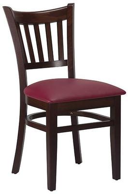 Rita  Side Chair -  Upholstered Seat 