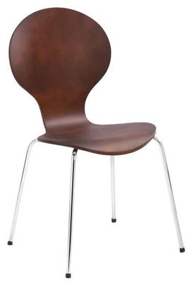 Eleanor Side Chair 4 Leg Frame - Wenge